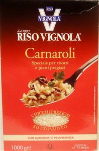 Riso Vıgnola Carnaroli Rısotto Pirinci 1 Kg.