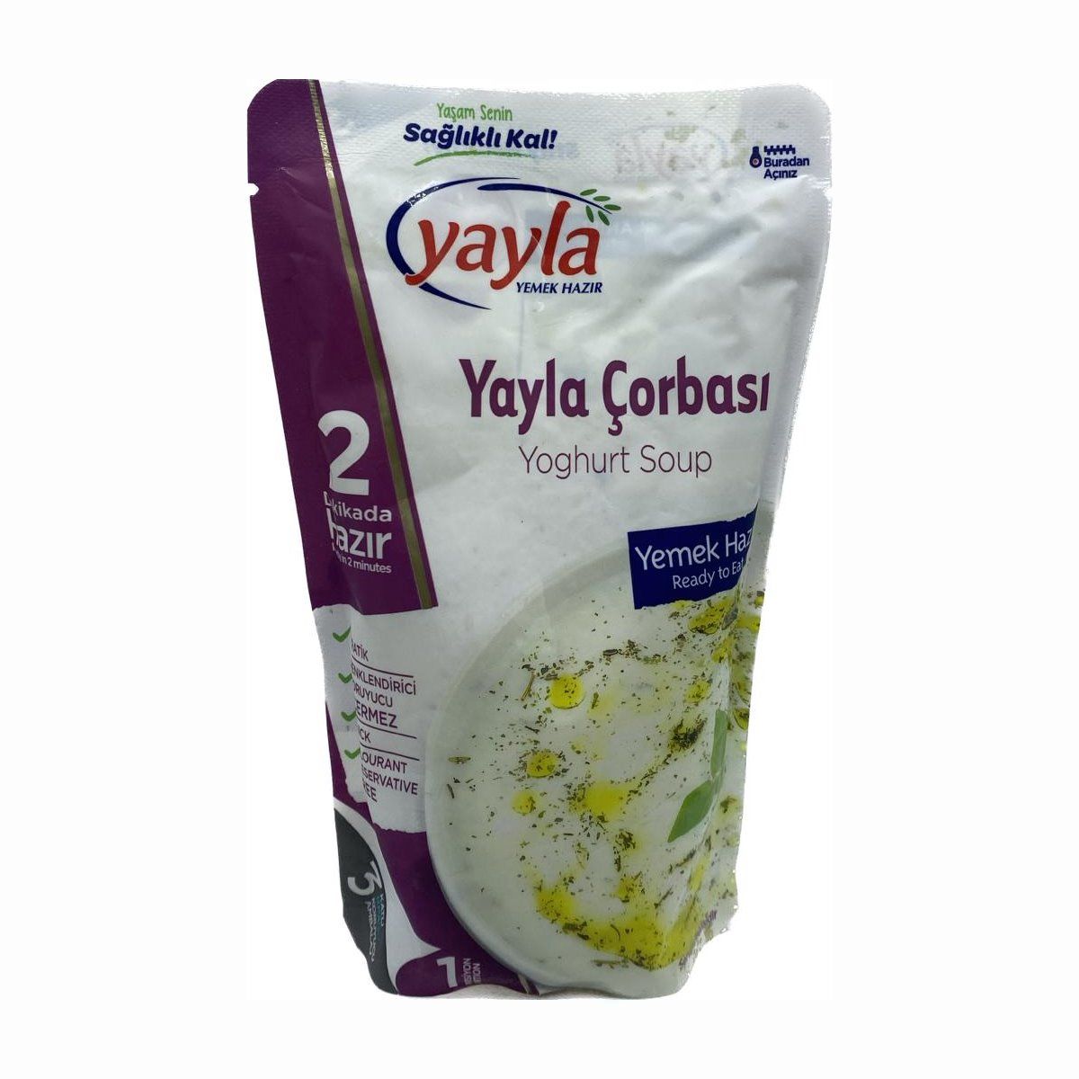 Yayla Hazır Yemek Yayla Çorbası 250 Gr.