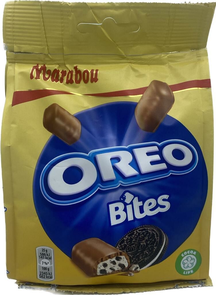 Marabou Sütlü Oreo Parçacıklı Çikolata 140 Gr.