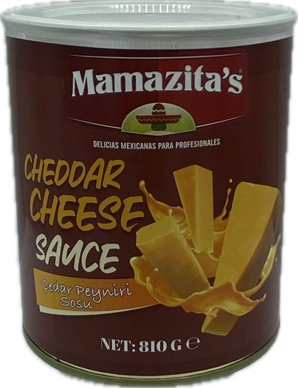 Mamazitas Cheddar Cheese Sause Çedar Peyniri Sosu 810 Gr.
