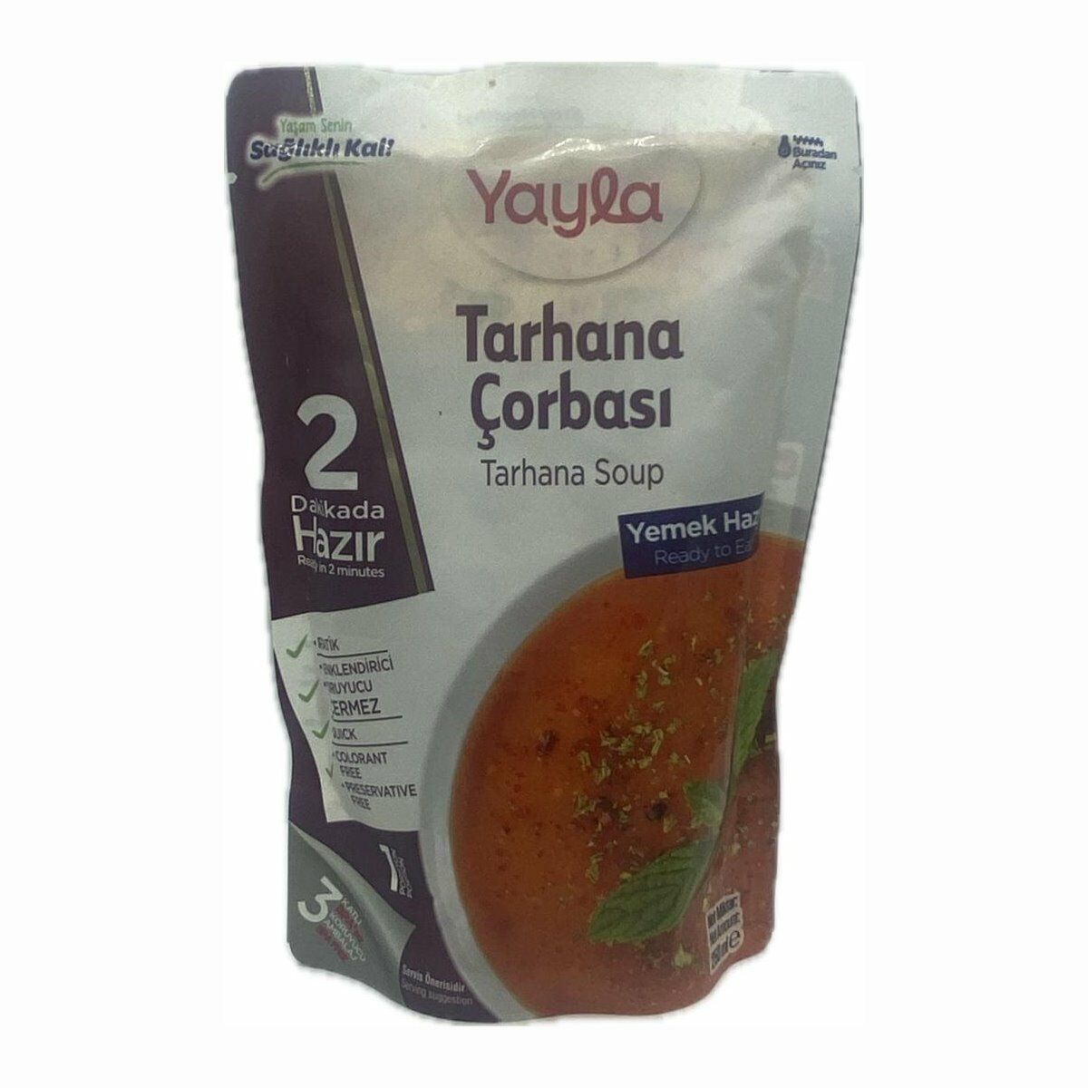 Yayla Hazır Yemek Tarhana Çorbası 250 Gr.