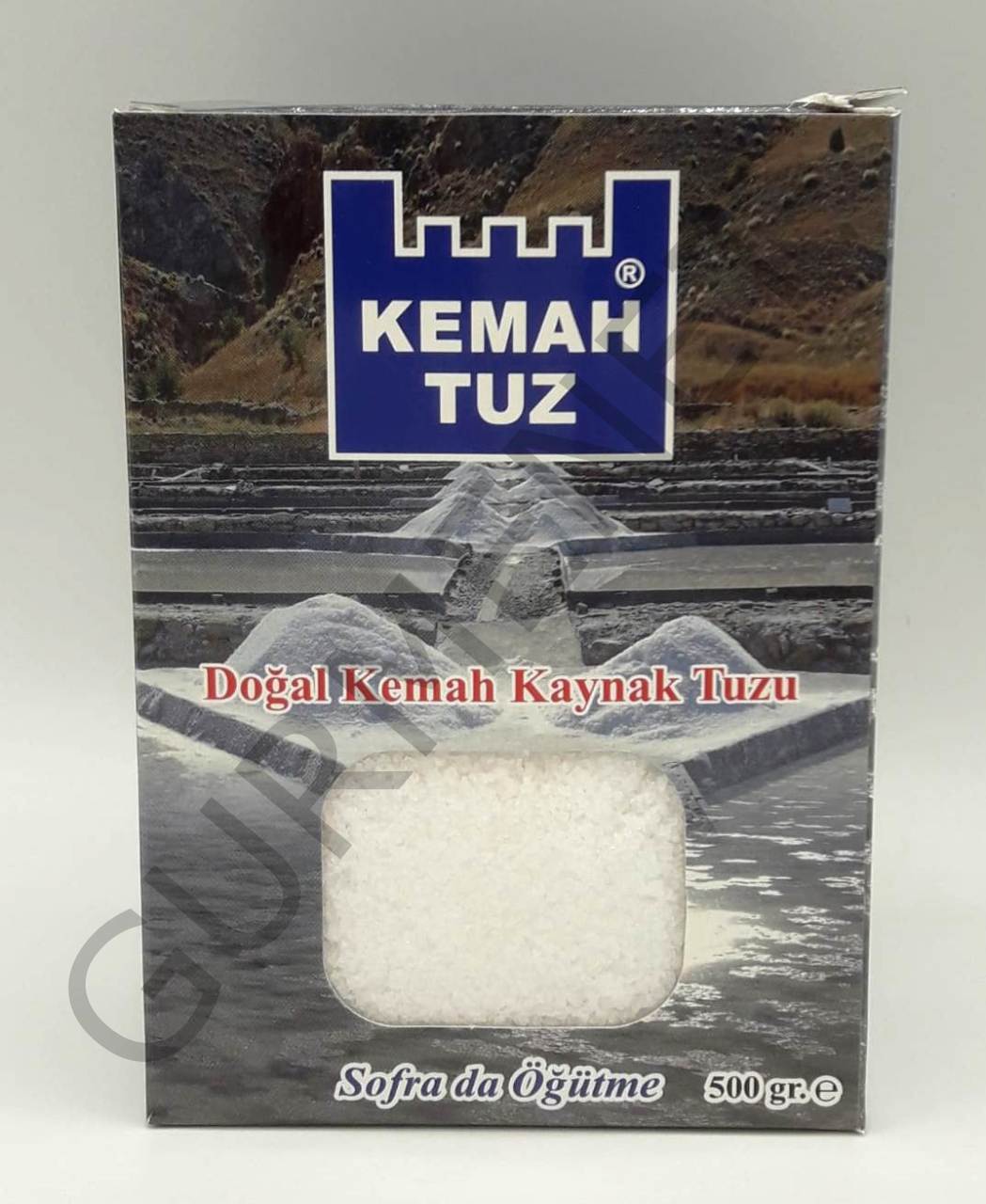 Doğal Kemah Kaynak Sofrada Öğütme Tuzu 500 Gr.