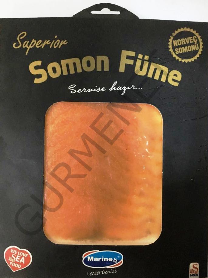 Marines Ekstra Kalite Somon Füme 100 Gr.