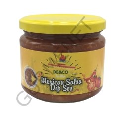 De&Co Mexican Salsa Dip Sauce Meksikan Salsa Dip Sos 300 Gr.