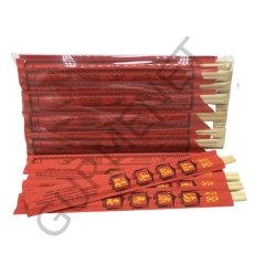 Chopstick M0004-24R Bambu Kırmızı Ambalaj 25 Çift