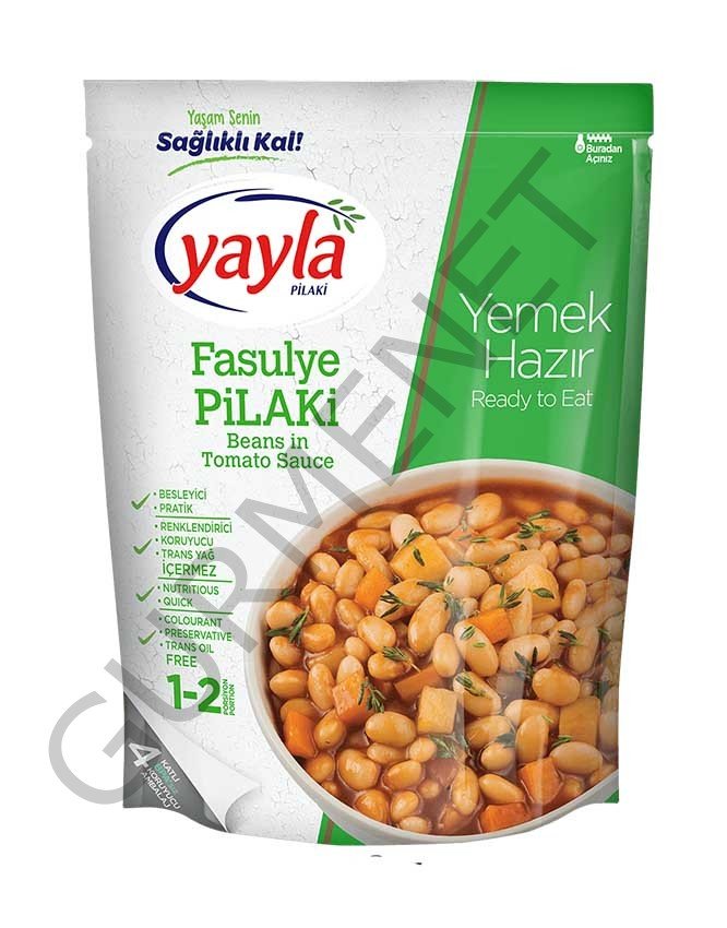 Yayla Hazır Yemek Fasulye Pilaki 400 Gr.