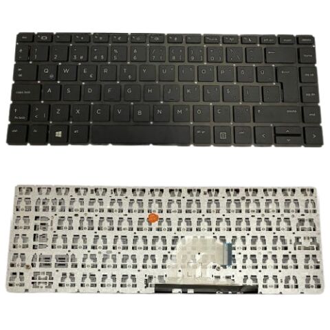 Hp L38139-001, L38139-141, L44588-001, L44588-141 Uyumlu Klavye Tuş Takımı Tuş Seti Siyah Türkçe