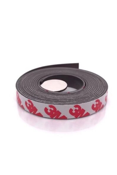 30 Metre Toptan Şerit Mıknatıs Magnet Toplu Satışı Toplu Satış 12x1,2 mm 3m Yapışkanlı