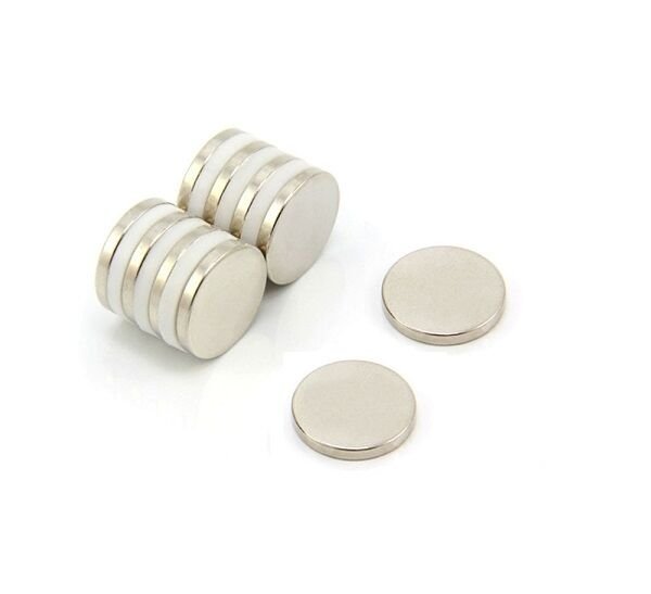 Neodyum Miknatis d15x2 mm Çap 15 mm Kalınlık 2 mm Kucuk Magnet Mıknatısı