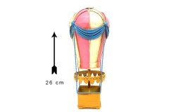 Dekoratif Metal Sıcak Hava Balonu C0722