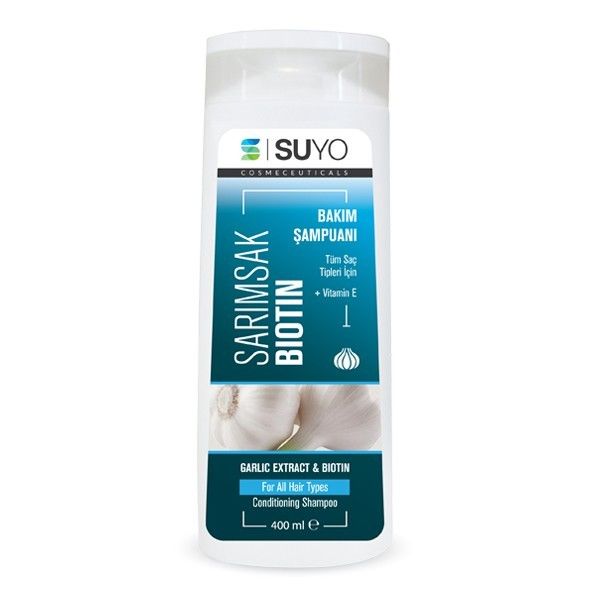 Green Farma SUYO Sarımsak Biotin Şampuan 400 ml