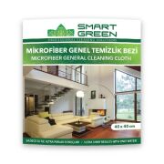 Green Farma Smart Green Nano Silver Microfiber Cam Temizlik Bezi 40x60 (İnce)