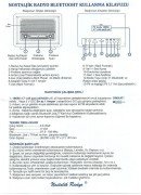 Nostaljik Radyo Laleli Kahverengi USB ve Bluetooth'lu