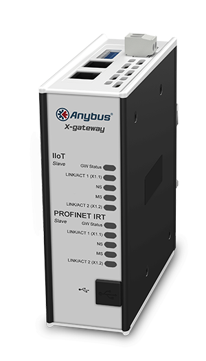 Anybus X-gateway IIoT - PROFINET-IRT Device – OPC UA-MQTT