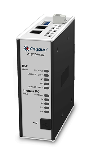 Anybus X-gateway IIoT - Interbus FO Slave – OPC UA-MQTT