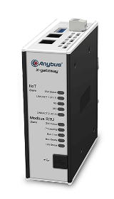 Anybus X-gateway IIoT – Modbus RTU Slave - OPC UA-MQTT