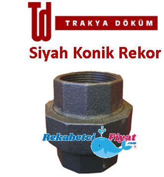 Trakya Döküm 1 1/4'' Siyah Konik Rekor (Haymak)