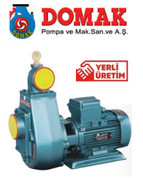 Domak ÜKS3 3hp 380v Kendinden Klapeli Santrifüj Pompa