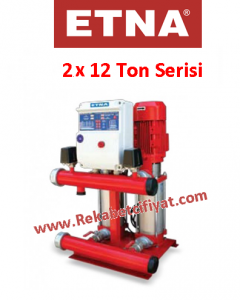 ETNA Y2 KO 10/S7-22 3 HP İki Pompalı Elektrikli Yangın Hidroforu