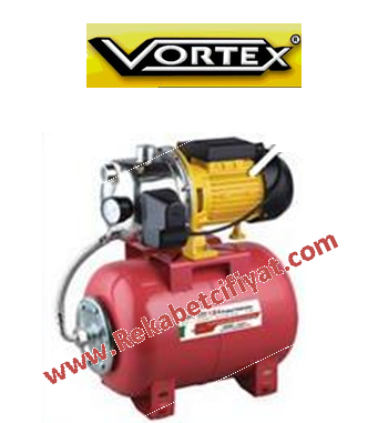 VPİ İNOX JET 124 1 HP 24LT YATIK TANKLI PAKET HİDROFOR