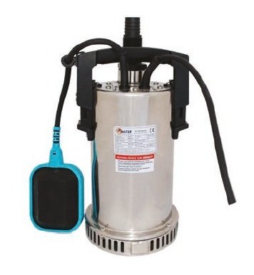 WATER SOUND QSB-2JH-550 -0.65 HP-220V- PASLANMAZ ÇELİK GÖVDELİ DRENAJ DALGIÇ POMPA