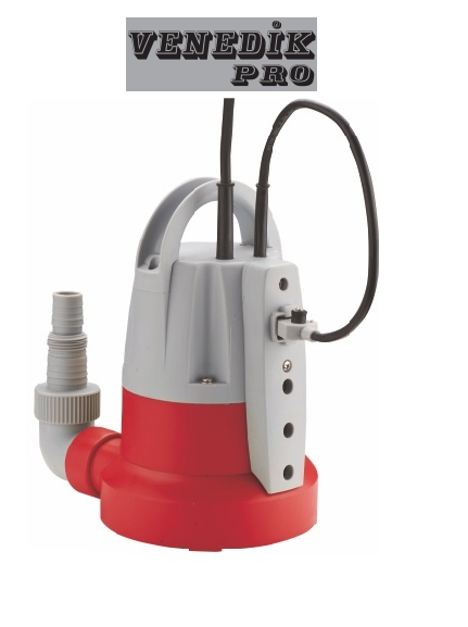 Venedik Pro QSB-JH-400AM-1 400W 220V Plastik Gövdeli Temiz Su Drenaj Pompa (Sensörlü)