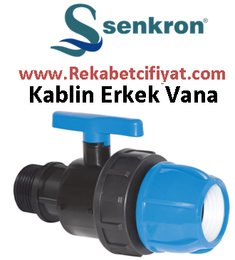 SENKRON 63x2'' Erkek Kaplin Vana (dıştan dişli)