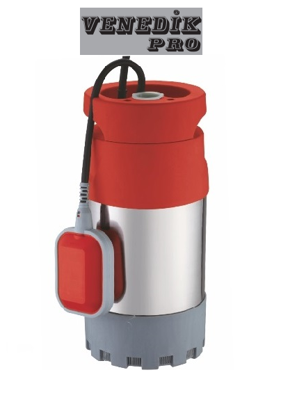 Venedik Pro QSB-JH-800103 800W 220V Paslanmaz Çelik Gövdeli Keson Kuyu Pompası