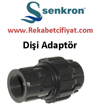 SENKRON 25x1/2'' Kaplin Dişi Adaptör (İçten Dişli Puşvit)