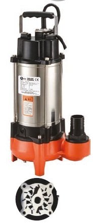 WATER SOUND 50U2.75S -1 HP-220V- ÖZEL SÜPER ÖĞÜTÜCÜLÜ PİS SU POMPASI