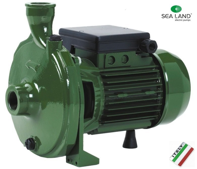 Sea Land K 100 M 1Hp 220V Tek Kademeli Santrifüj Pompa-Kapalı Noril Fanlı Model