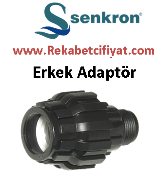 SENKRON 32x1 1/4'' Kaplin Erkek Adaptör (Dıştan Dişli Adaptör)