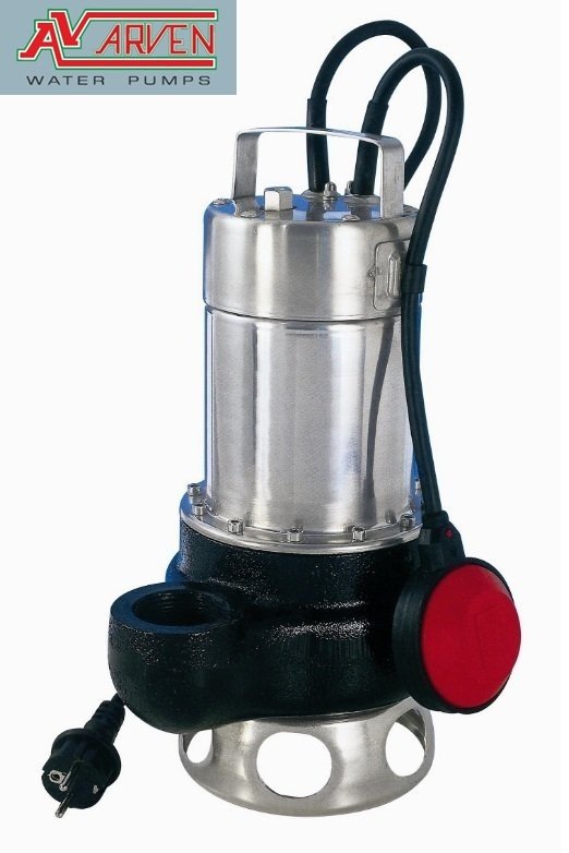 Arven TIGER 100 M 1Hp 220V Paslanmaz Çelik Foseptik Dalgıç Pompa