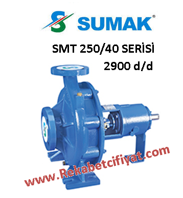 SUMAK SMT 250/40 20HP Salyangoz Tip 2900d/d  Çıplak Pompa