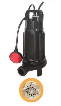 WATER SOUND VHG100/32 -1 HP-380V- DÖKÜM GÖVDELİ PARÇALAYICILI ATIK SU POMPA
