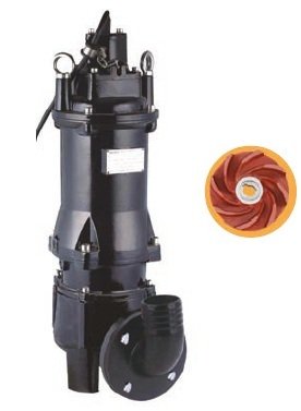 WATER WQ 80C21.5 - 2.HP 380V DÖKÜM GÖVDELİ PARÇALAYICILI ATIK SU DALGIÇ POMPA