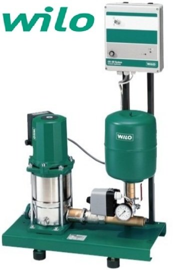 Wilo COE1-MVIS410 380V 3 Hp Tek Pompalı Kademeli Sessiz Komple Paslanmaz Paket Hidrofor