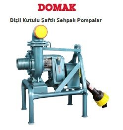 Domak  DKP5400S    28 Hp(400 d/d)  Kuyruk Milli Dişli Kutulu Şaftlı Sehpalı Pompa