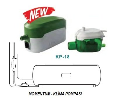 Momentum KP-18   12W-220V   Klima Pompası