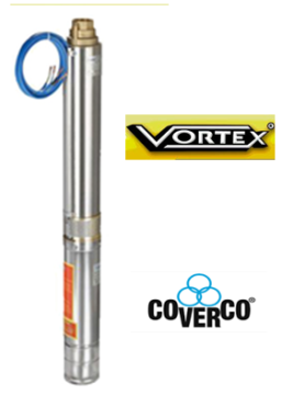 Coverco Motor Vortex Pompa 4 GM-35 3hp 380v 1 1/4'' çıkışlı Dalgıç Pompa