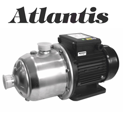 Atlantis Blu MIX 4-0.75/4KT/316 1hp 380v Komple Paslanmaz Çelik Çok Kademeli  Santrifüj Pompa