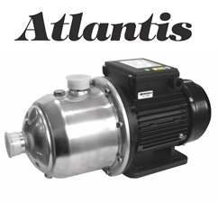 Atlantis Blu MIX 4-0.75/4KT/316 1hp 380v Komple Paslanmaz Çelik Çok Kademeli Santrifüj Pompa
