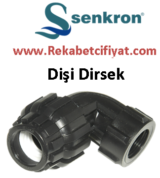 SENKRON 40x1 1/4'' Kaplin Dişi Dirsek ( İçten Dişli Dirsek)