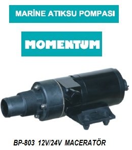 Momentum BP-803   12V/24V  Marine Pompaları / Atıksu Pompası / Maceratör