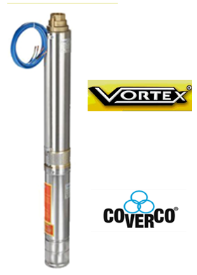 Coverco Motor Vortex Pompa 4 GM-14 1hp 380v 1 1/4'' çıkışlı Dalgıç Pompa