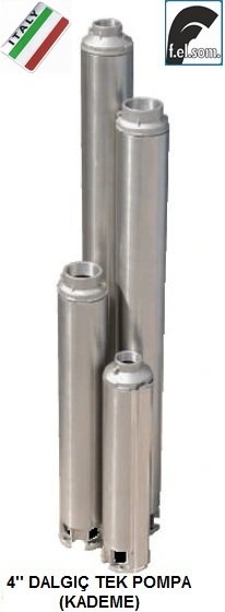 Felsom FP 4L030 3Hp 7 Kademeli 4'' Tek Dalgıç Pompa (Orjinal İtalyan)