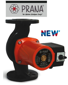 Prana HP 80/120-360 T DN80 380V Flanşlı Üç Hızlı Sirkülasyon Pompası