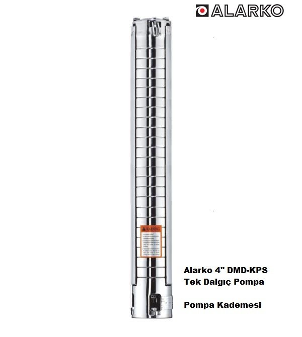 Alarko 4SP8/7 1.5Hp 4\'\' Paslanmaz Tek Dalgıç Pompa (Pompa Kademesi)