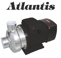 Atlantis Blu Kaf 300t/304 3hp 380v Komple Paslanmaz Kapalı Fanlı Santrifüj Pompa