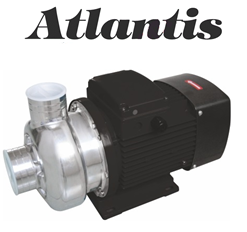 Atlantis Blu Kaf 200m/316 2hp 220v Komple Paslanmaz Kapalı Fanlı Santrifüj Pompa